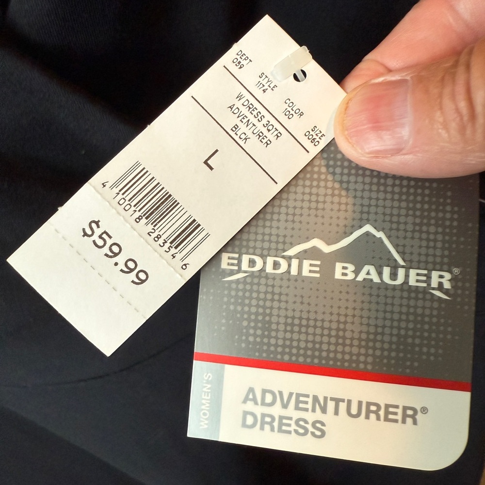 Eddie Bauer Women's Black Adventurer Dress